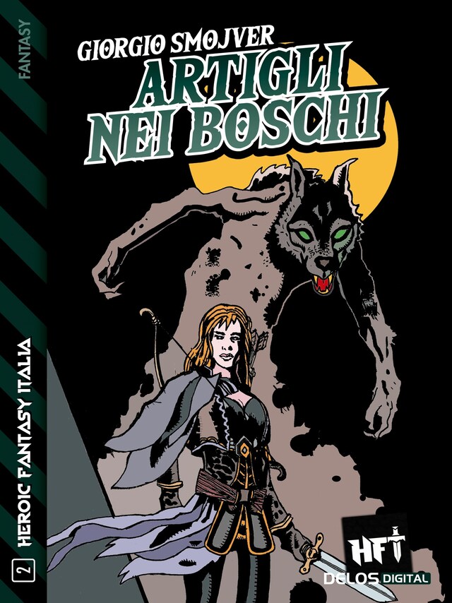 Couverture de livre pour Artigli nei boschi