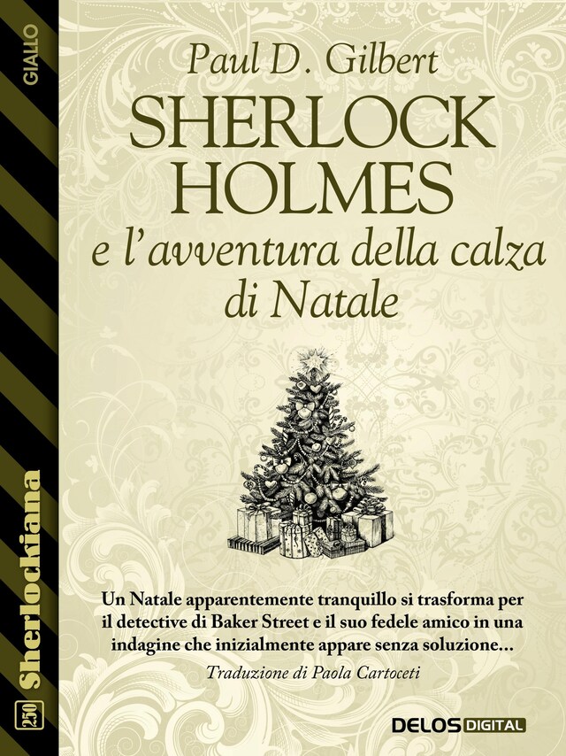 Book cover for Sherlock Holmes e l’avventura della calza di Natale