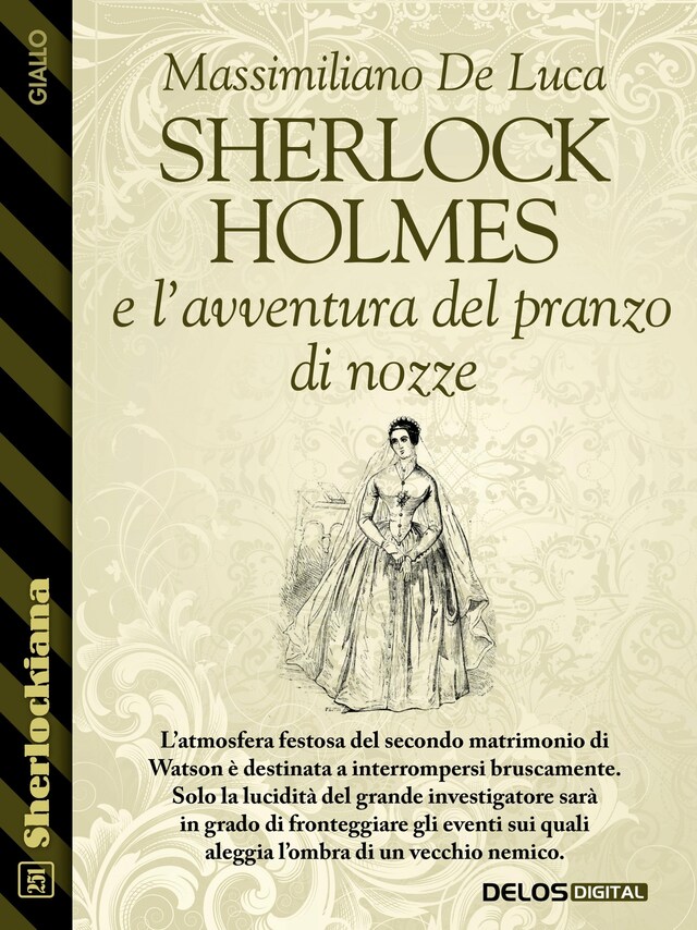 Couverture de livre pour Sherlock Holmes e l’avventura del pranzo di nozze