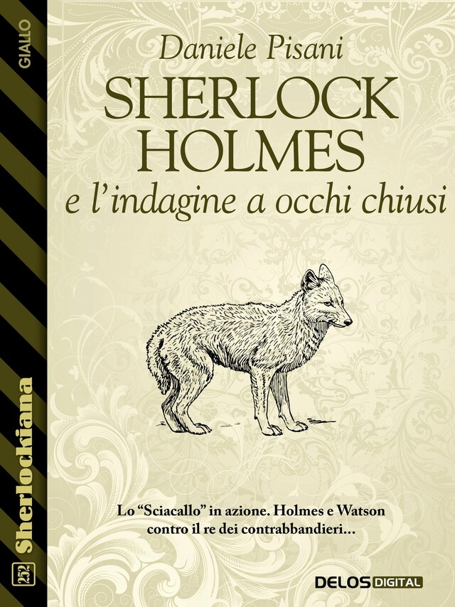 Buchcover für Sherlock Holmes e l'indagine a occhi chiusi