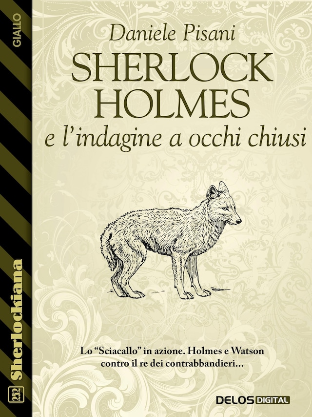 Portada de libro para Sherlock Holmes e l'indagine a occhi chiusi