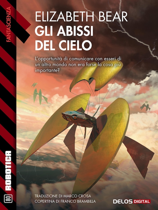 Kirjankansi teokselle Gli abissi del cielo