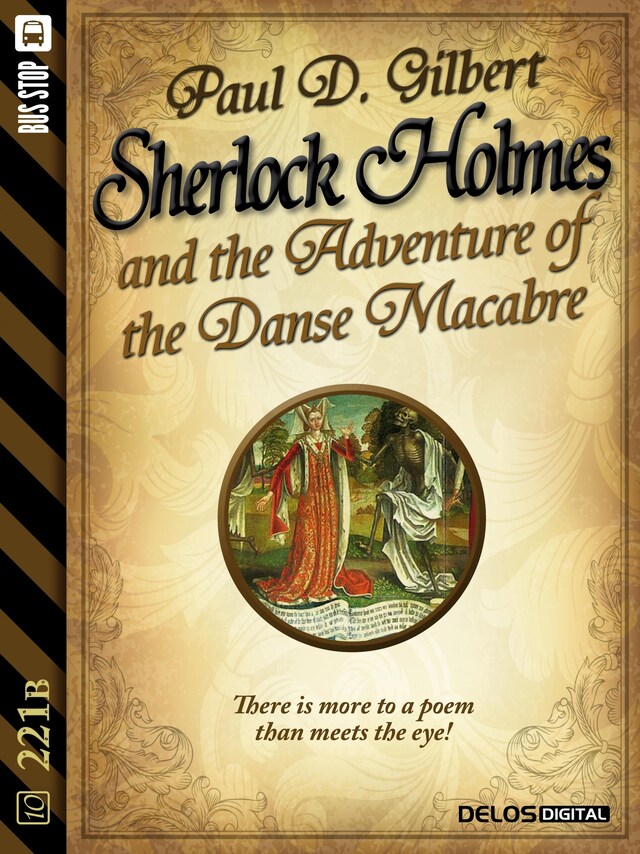 Book cover for Sherlock Holmes and the Adventure of the Danse Macabre