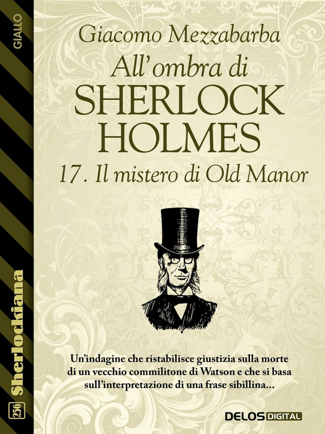 Boekomslag van All'ombra di Sherlock Holmes - 17. Il mistero di Old Manor