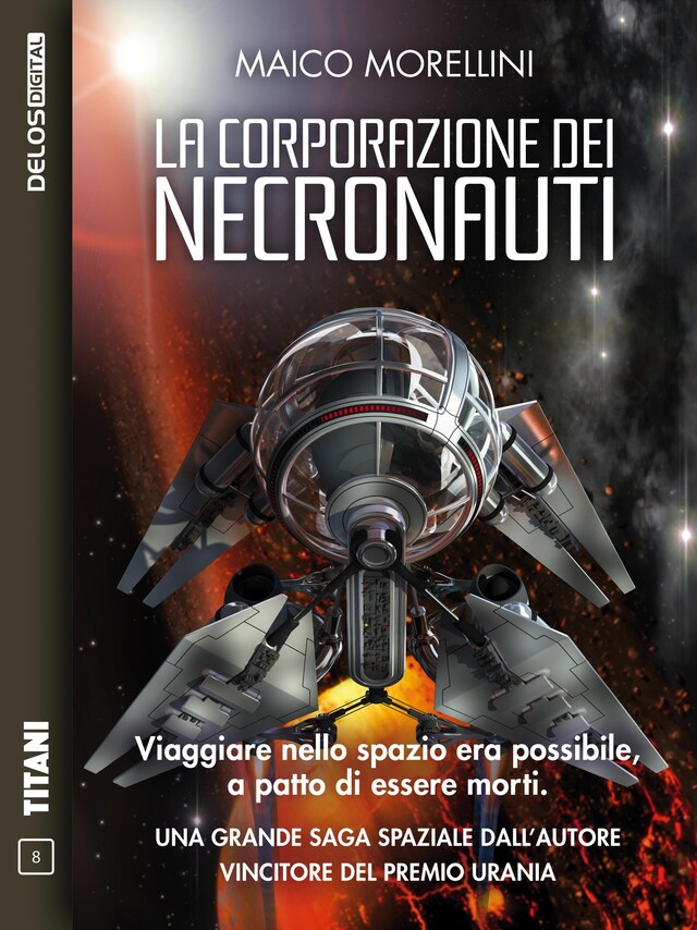 Couverture de livre pour La corporazione dei Necronauti