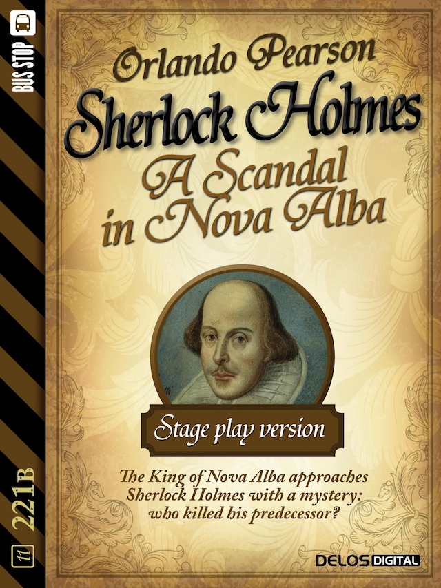Book cover for A Scandal in Nova Alba - Stage-play version