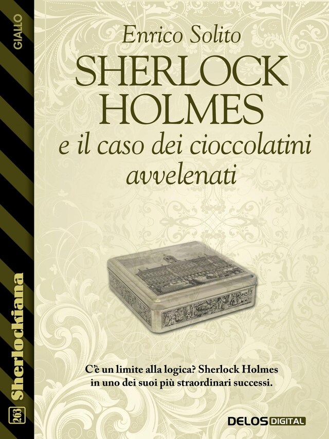 Buchcover für Sherlock Holmes e il caso dei cioccolatini avvelenati