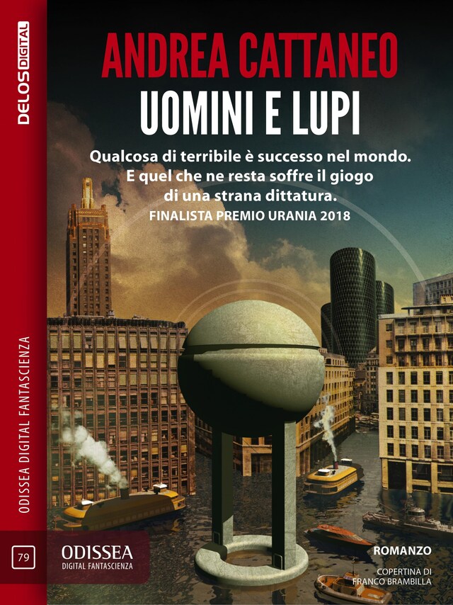 Book cover for Uomini e lupi