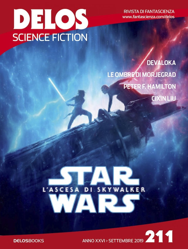 Couverture de livre pour Delos Science Fiction 211