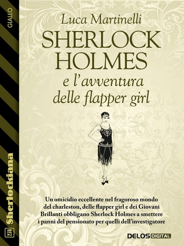 Boekomslag van Sherlock Holmes e l'avventura delle flapper girl