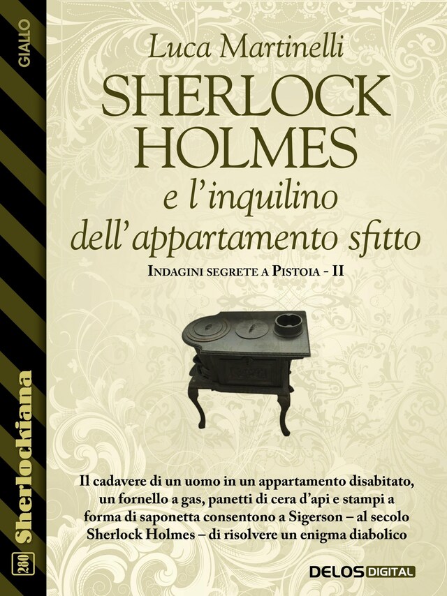 Okładka książki dla Sherlock Holmes e l'inquilino dell'appartamento sfitto