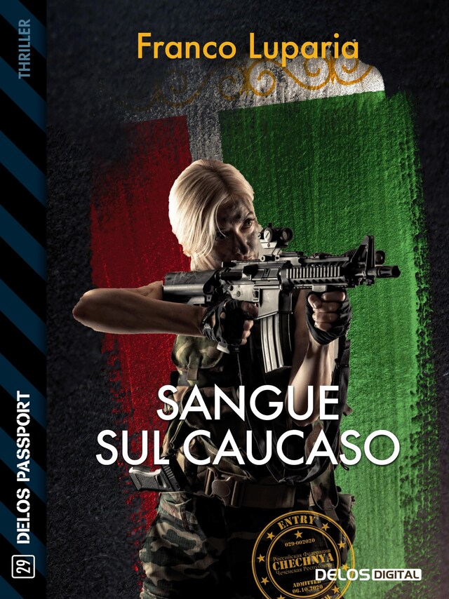 Book cover for Sangue sul Caucaso