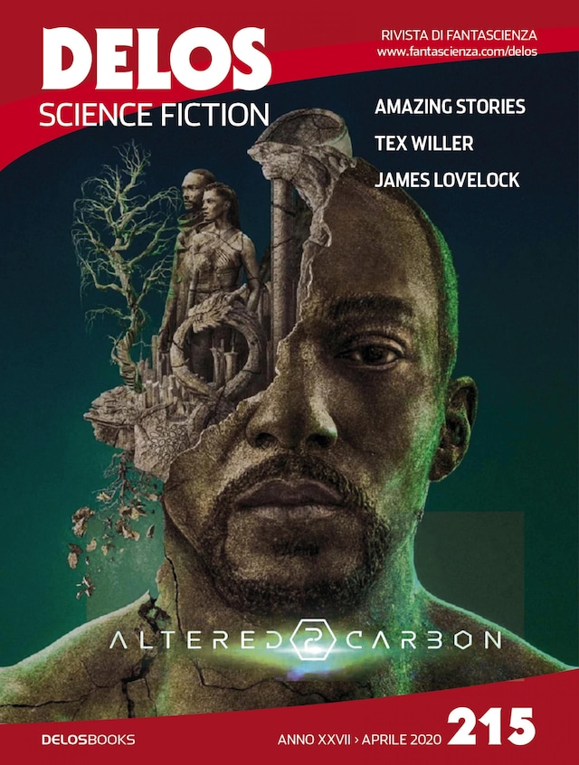 Copertina del libro per Delos Science Fiction 215