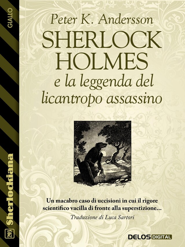 Okładka książki dla Sherlock Holmes e la leggenda del licantropo assassino