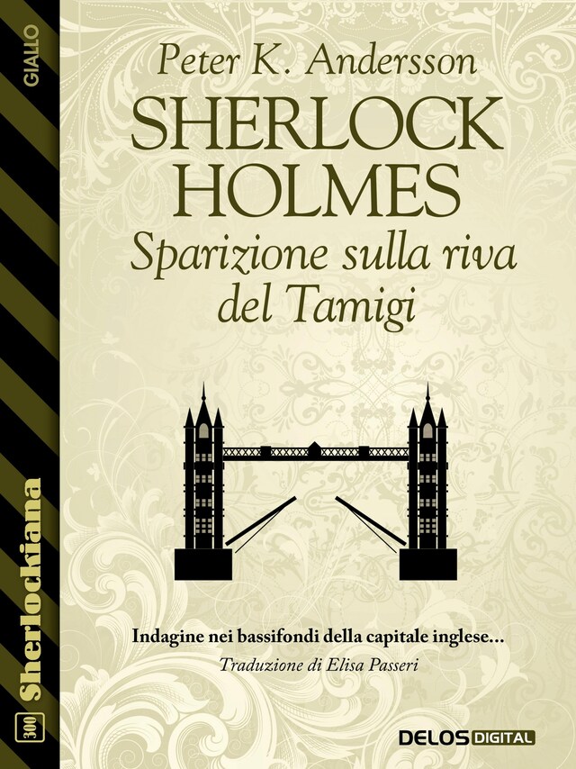 Book cover for Sherlock Holmes - Sparizione sulla riva del Tamigi