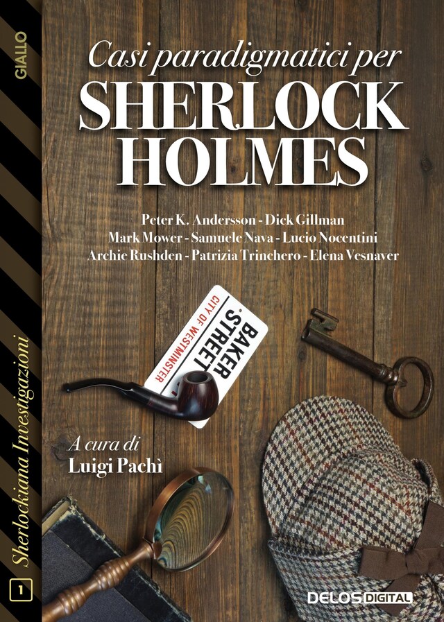 Couverture de livre pour Casi paradigmatici per Sherlock Holmes