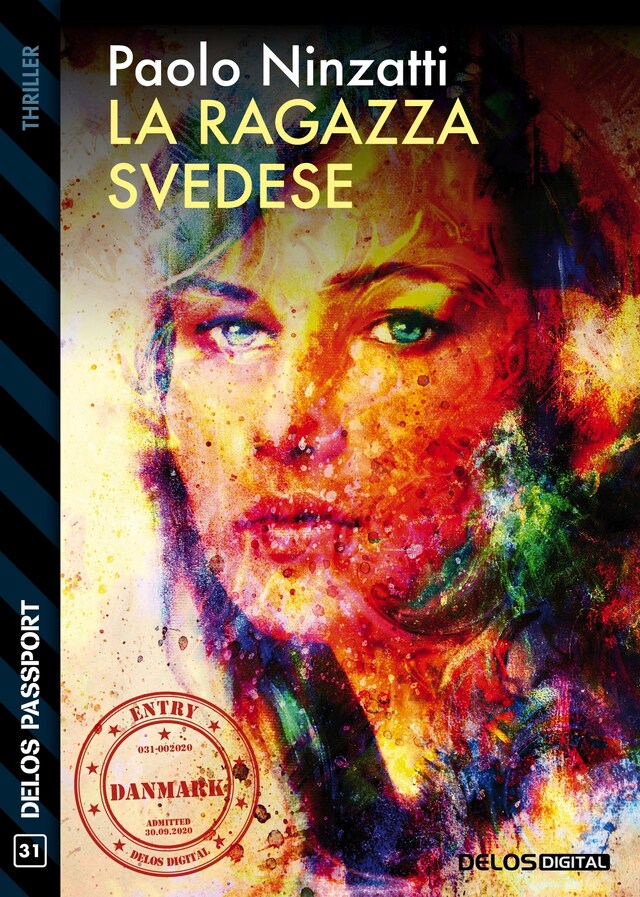 Couverture de livre pour La ragazza svedese