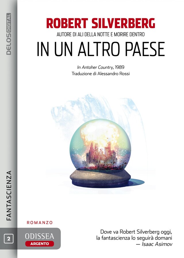 Couverture de livre pour In un altro paese