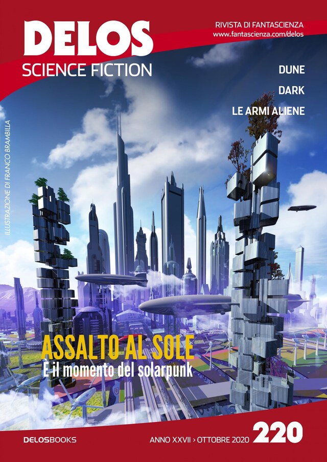 Kirjankansi teokselle Delos Science Fiction 220