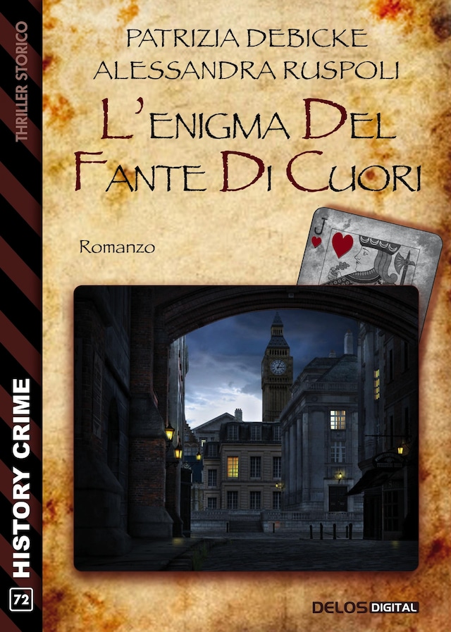 Buchcover für L'enigma del fante di cuori