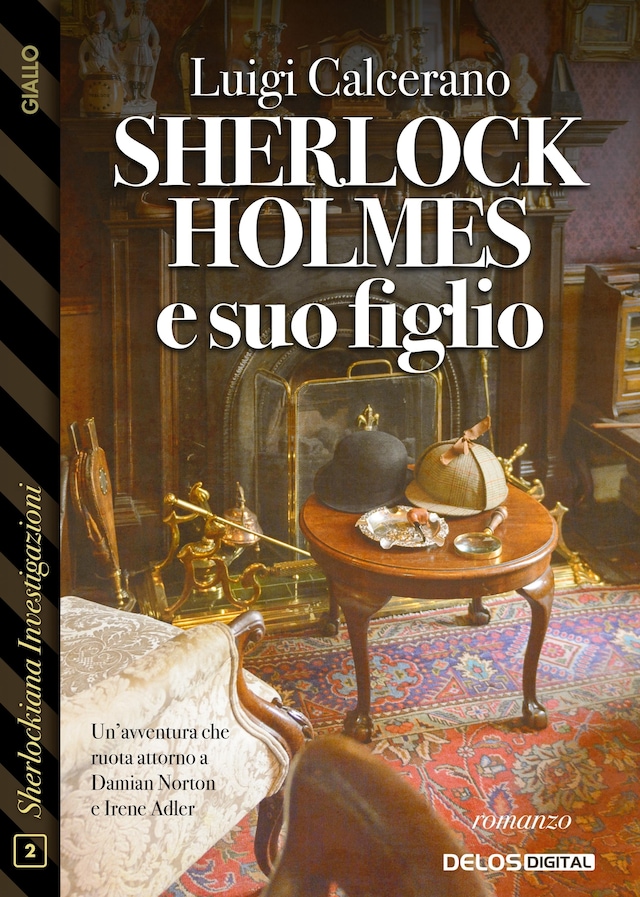 Book cover for Sherlock Holmes e suo figlio