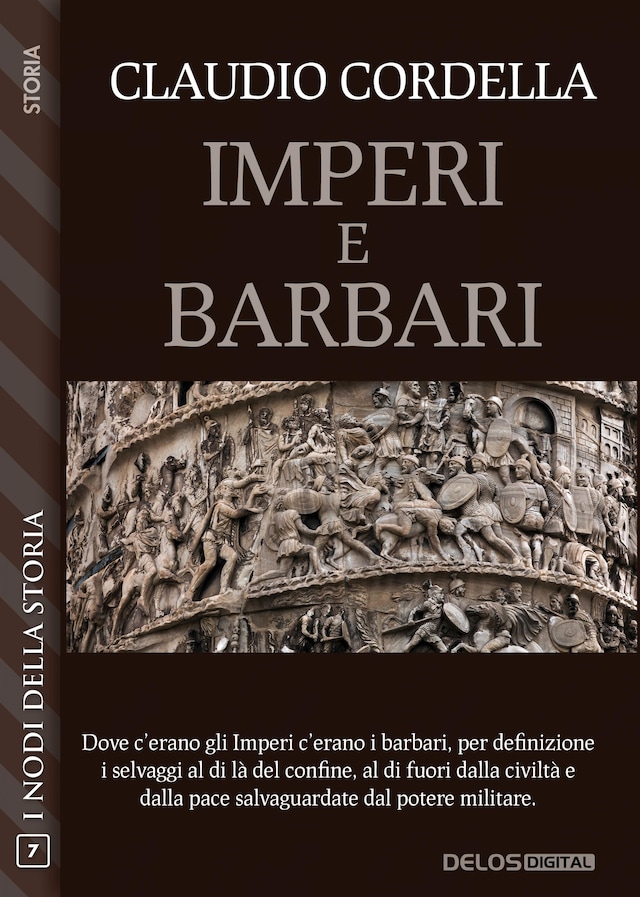 Book cover for Imperi e barbari