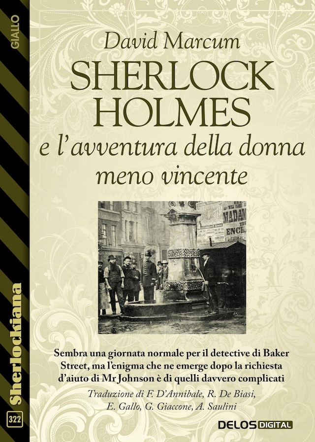 Book cover for Sherlock Holmes e l'avventura della donna meno vincente