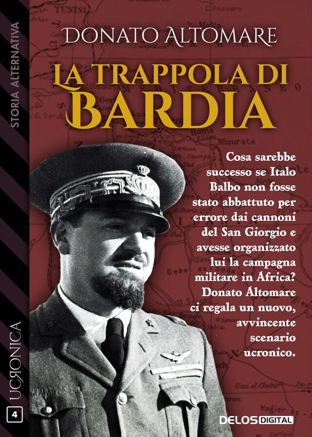 Book cover for La trappola di Bardia