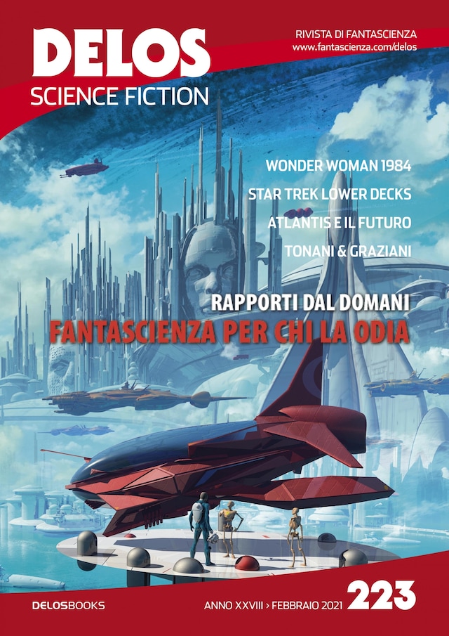 Portada de libro para Delos Science Fiction 223