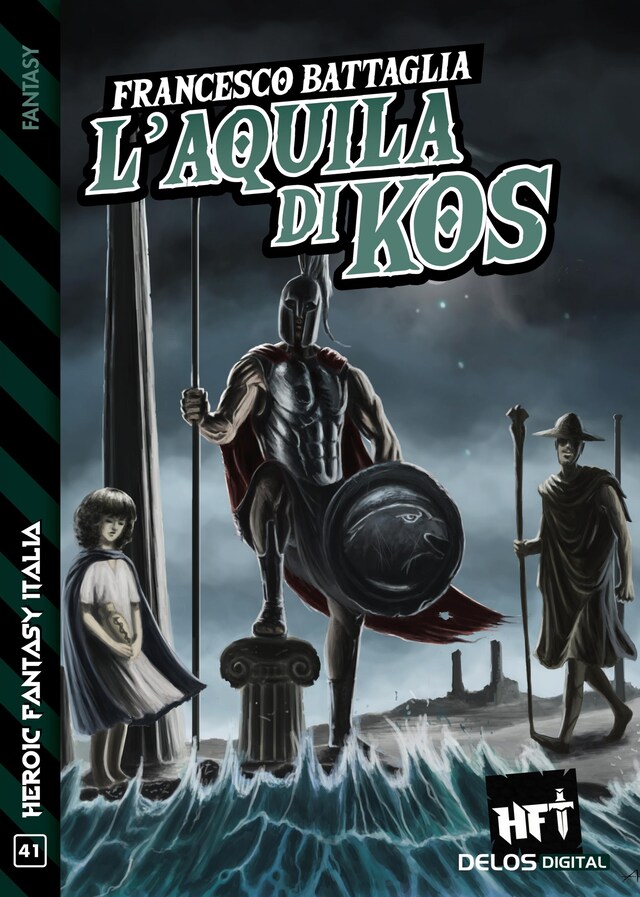 Book cover for L'Aquila di Kos