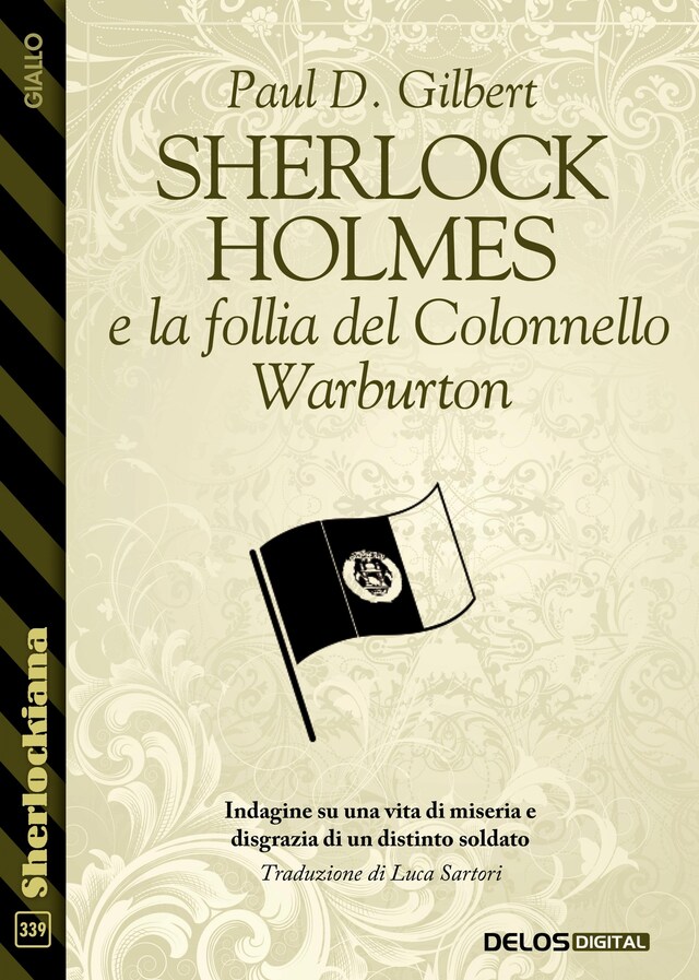 Boekomslag van Sherlock Holmes e la follia del Colonnello Warburton