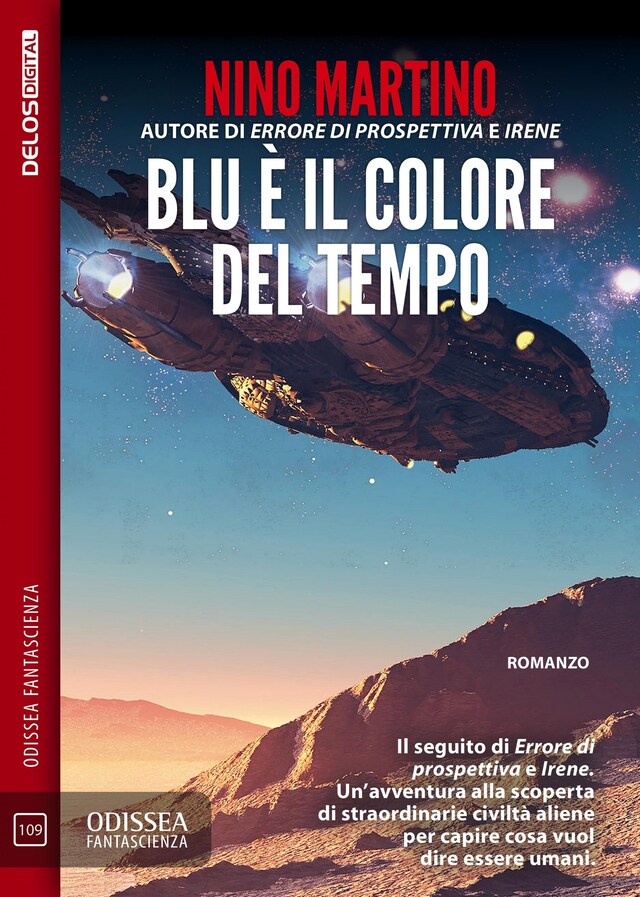 Book cover for Blu è il colore del tempo