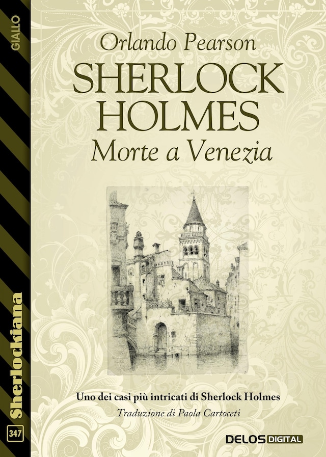 Book cover for Sherlock Holmes Morte a Venezia
