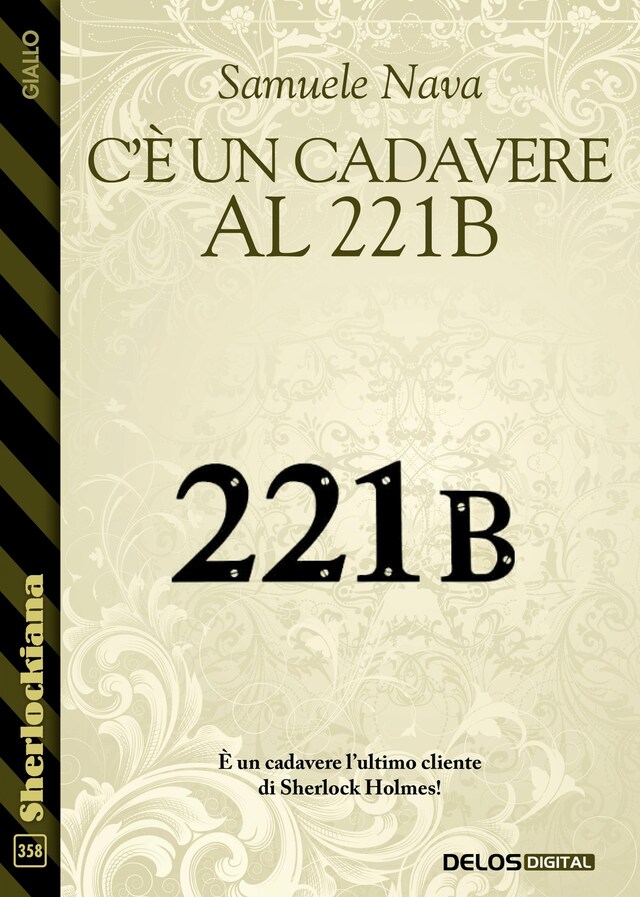 Book cover for C’è un cadavere al 221B