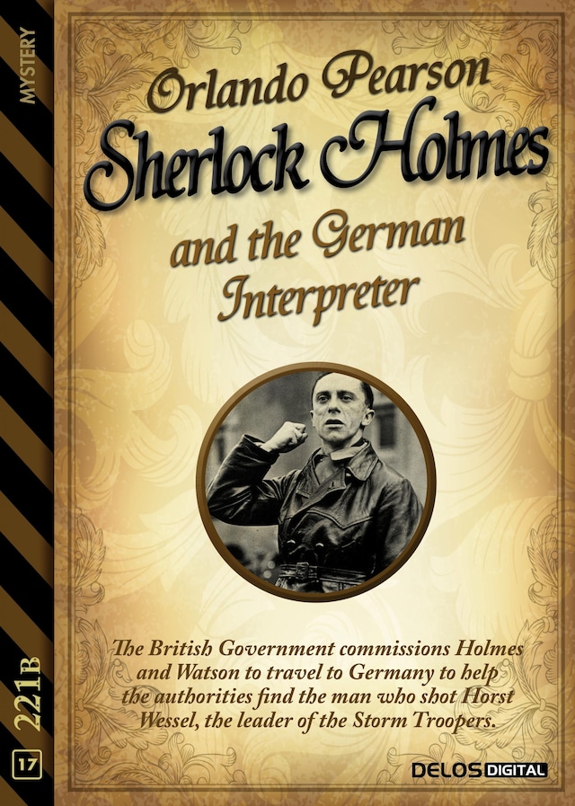 Book cover for Sherlock Holmes and the German Interpreter