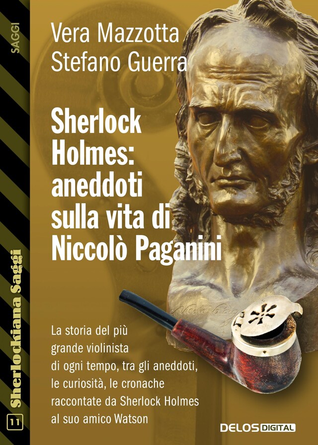 Book cover for Sherlock Holmes: aneddoti sulla vita di Niccolò Paganini