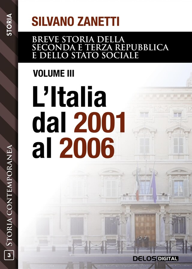 Copertina del libro per L'Italia dal 2001 al 2006