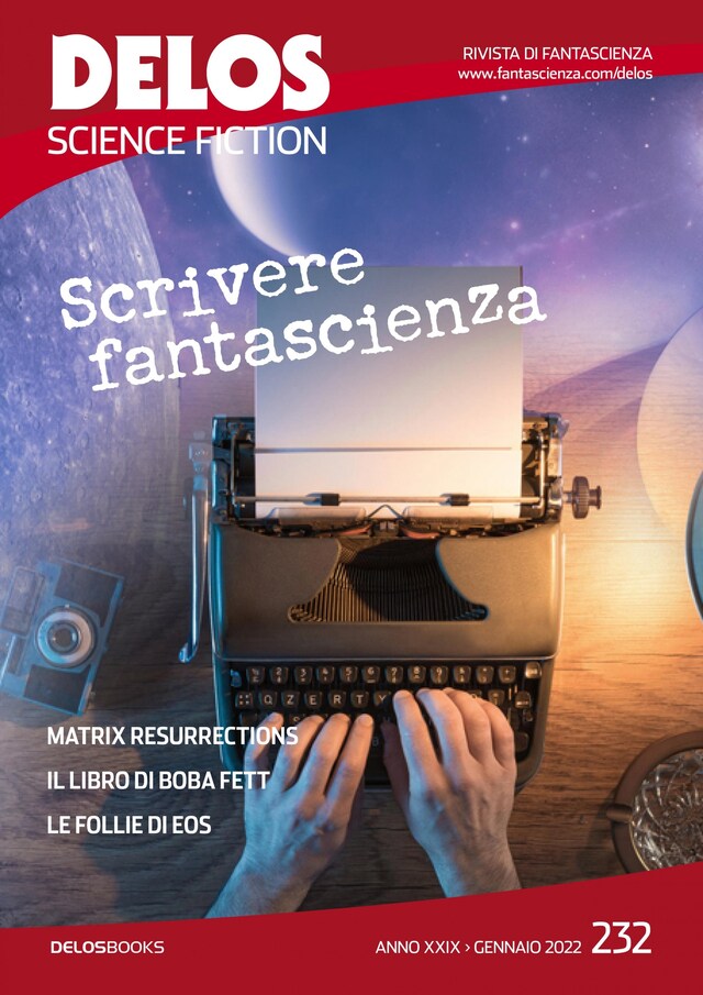 Couverture de livre pour Delos Science Fiction 232