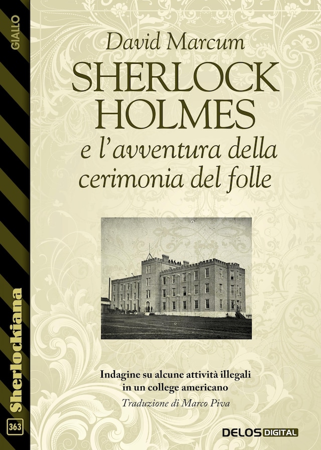 Book cover for Sherlock Holmes e l'avventura della cerimonia del folle