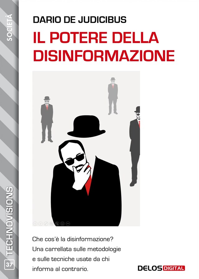 Book cover for Il potere della disinformazione