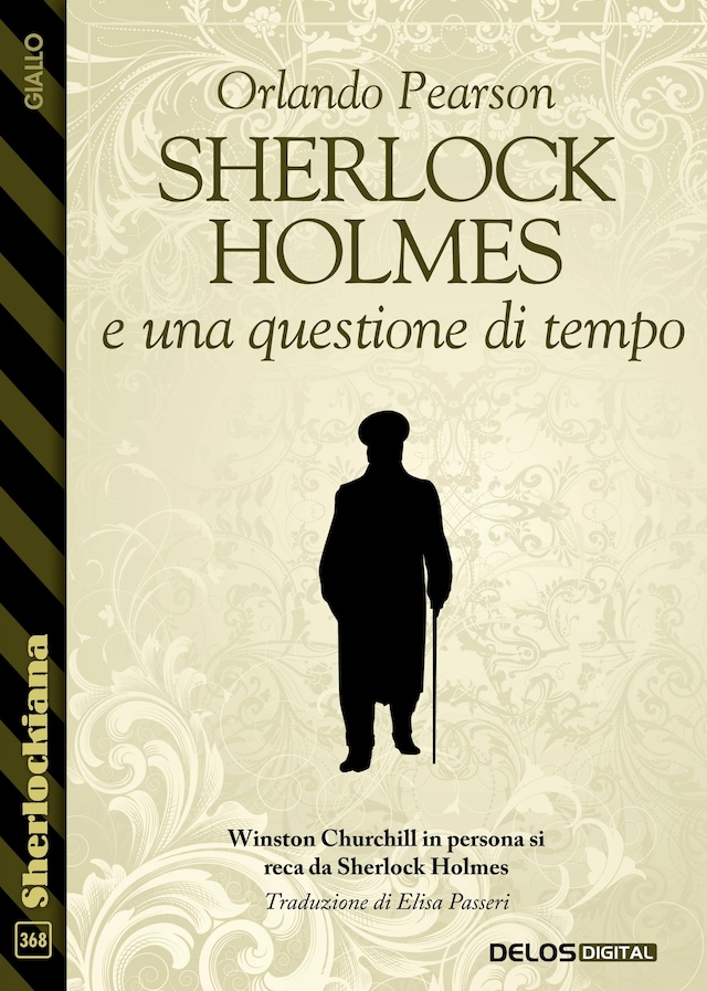 Book cover for Sherlock Holmes e una questione di tempo