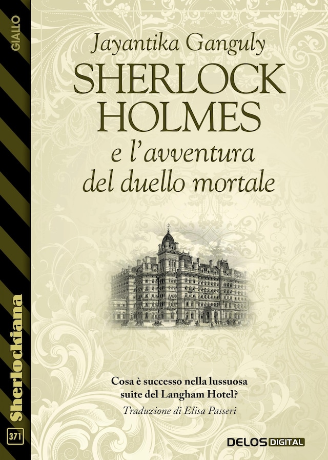 Book cover for Sherlock Holmes e l'avventura del duello mortale