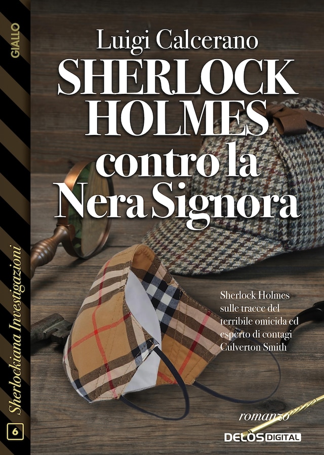 Book cover for Sherlock Holmes contro la Nera Signora