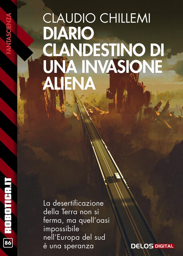 Book cover for Diario clandestino di una invasione aliena