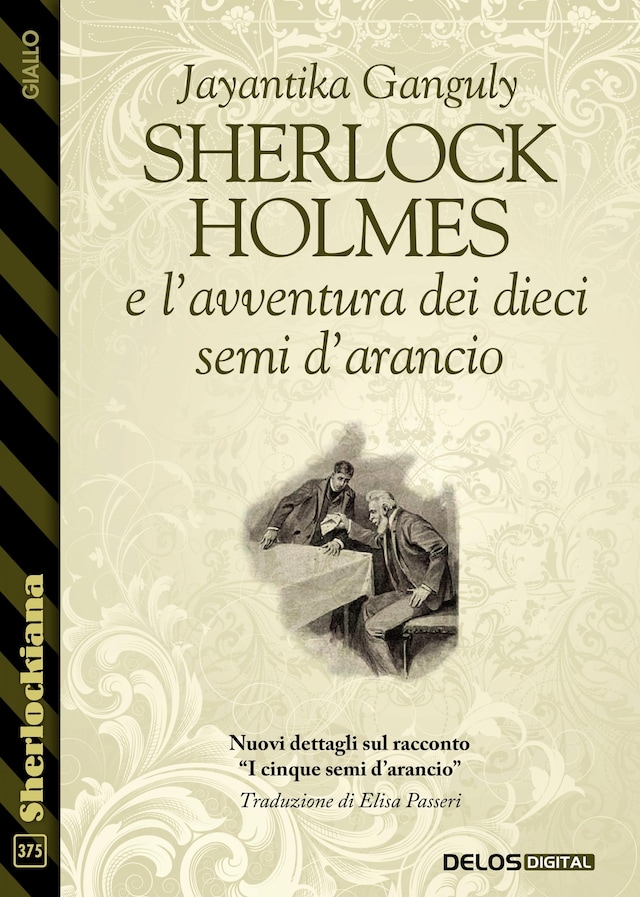 Book cover for Sherlock Holmes e l'avventura dei dieci semi d'arancio