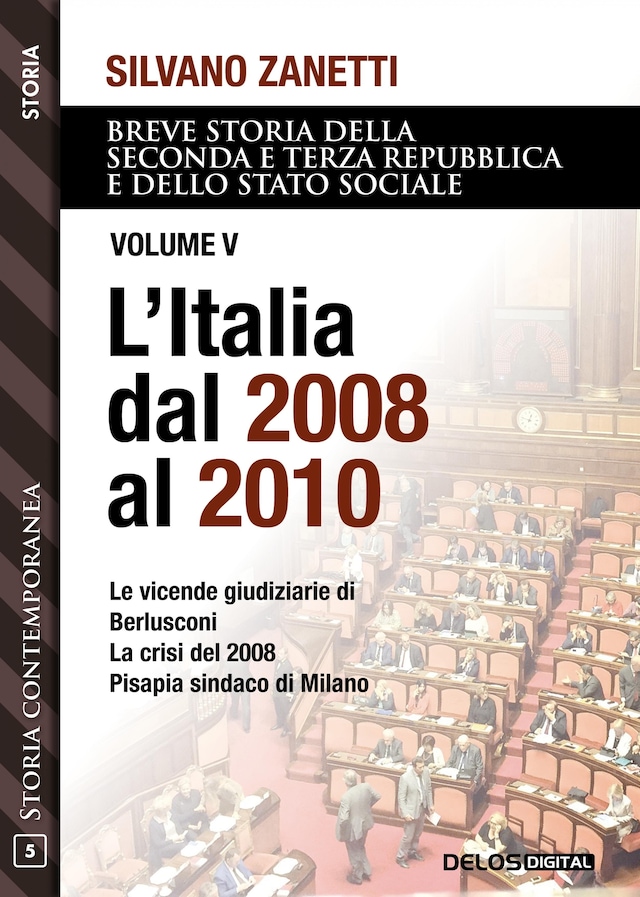 Boekomslag van L'Italia dal 2008 al 2011