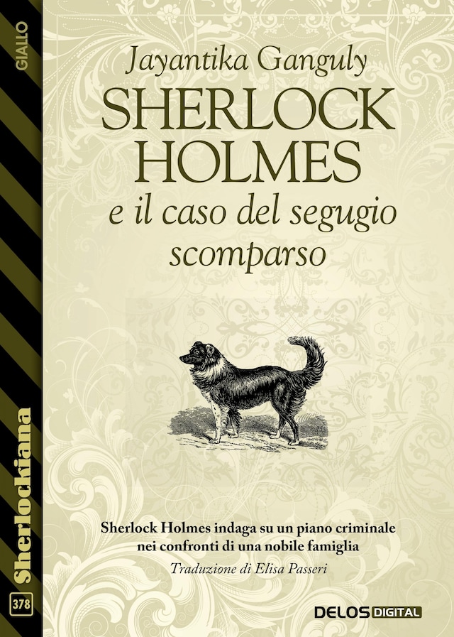 Book cover for Sherlock Holmes e il caso del segugio scomparso