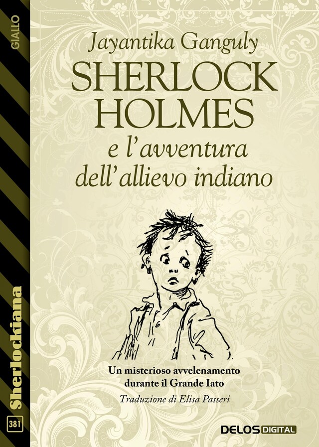 Book cover for Sherlock Holmes e l’avventura dell’allievo indiano
