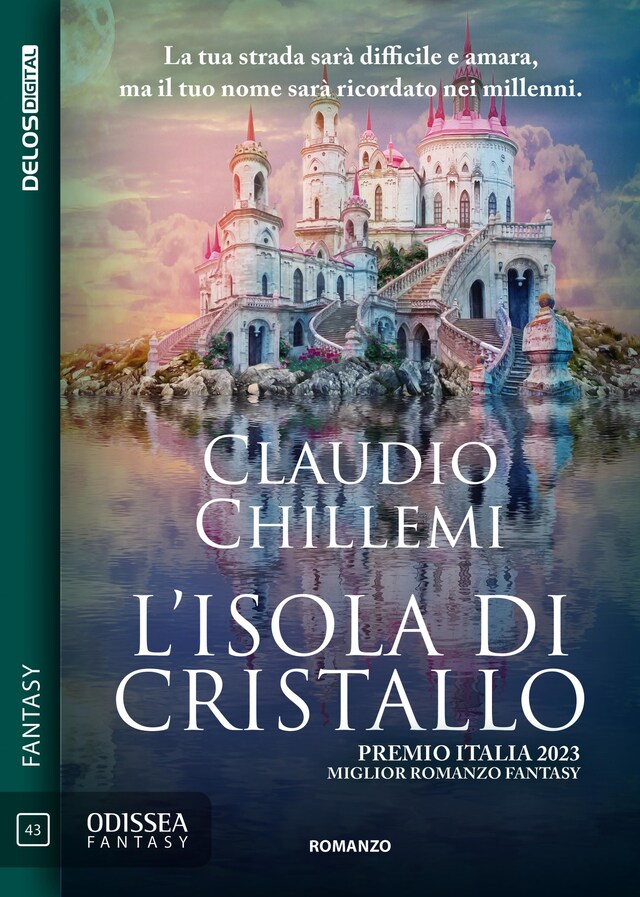 Buchcover für L’isola di cristallo