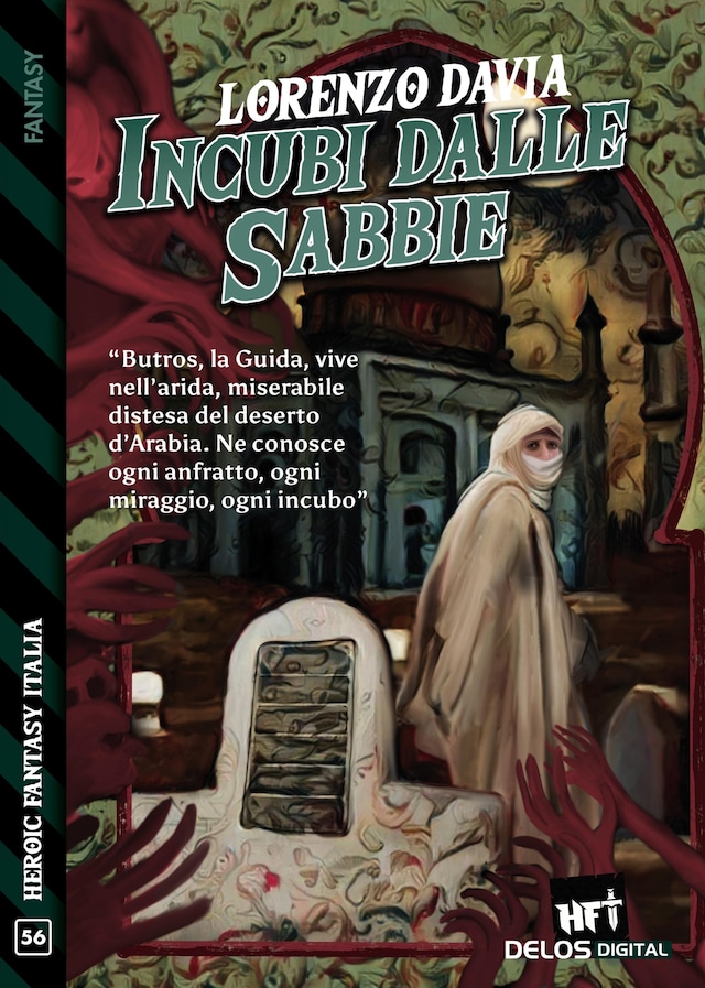 Book cover for Incubi dalle sabbie